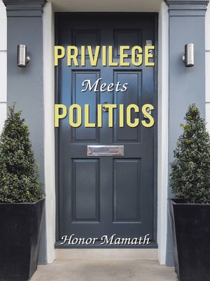 cover image of Privilege Meets Politics